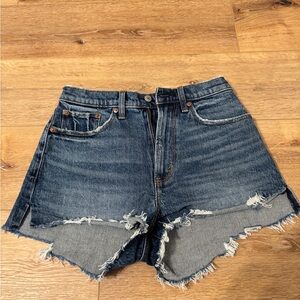 Abercrombie High Rise Mom Short - Curve Love